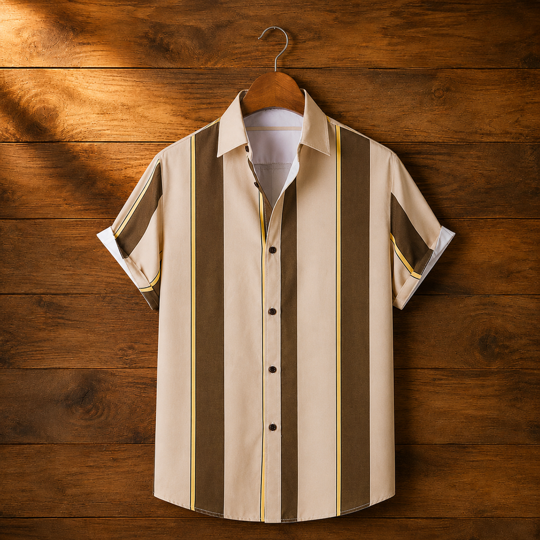 Classic Vertical Stripe Shirt