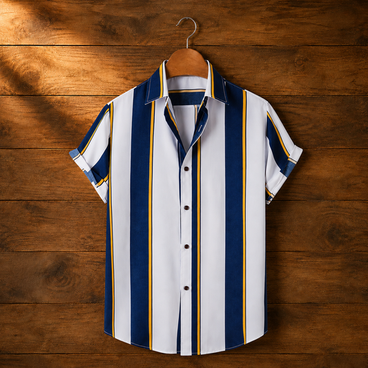 Classic Vertical Stripe Shirt