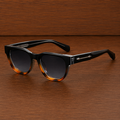 Refined Square Frame Sunglasses