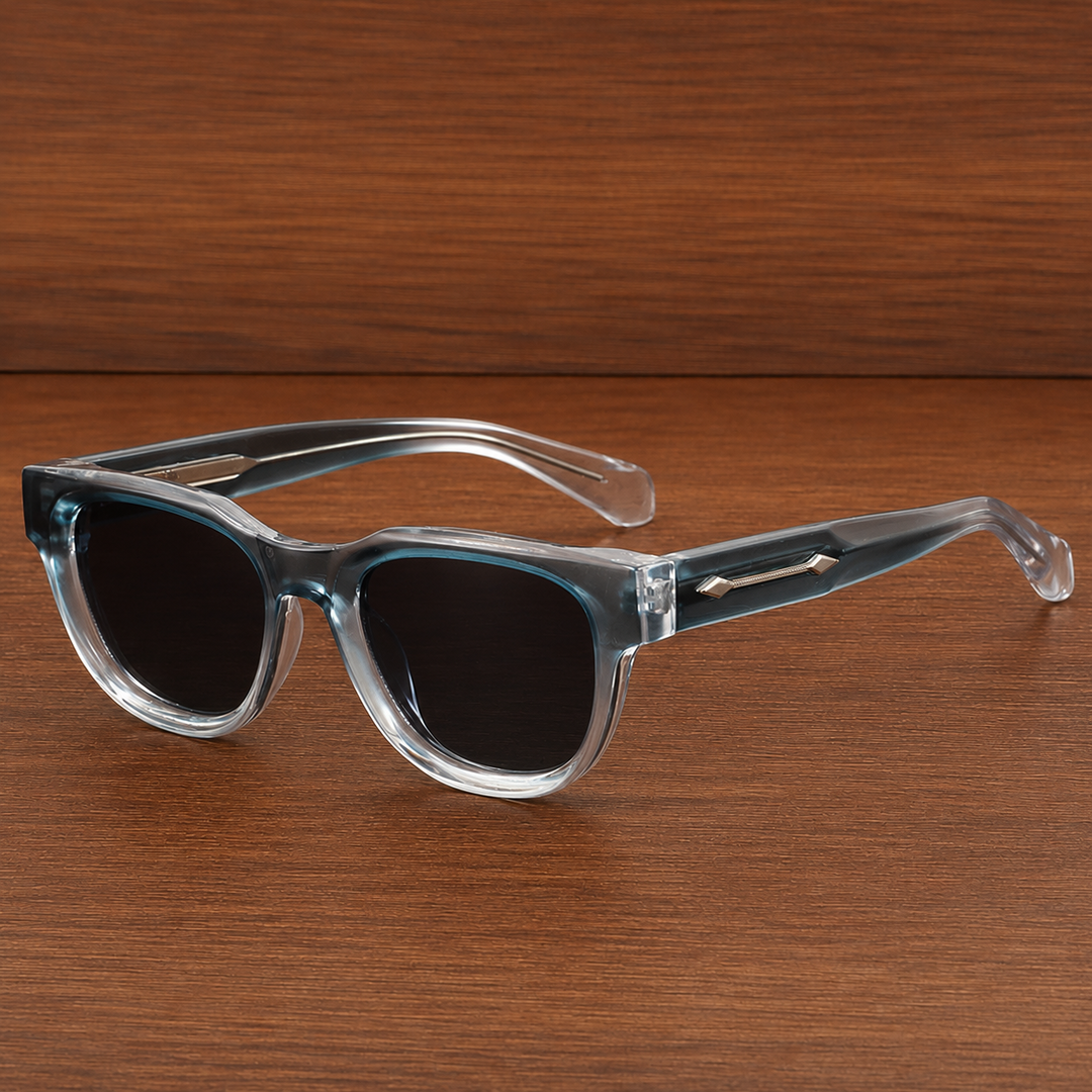 Refined Square Frame Sunglasses