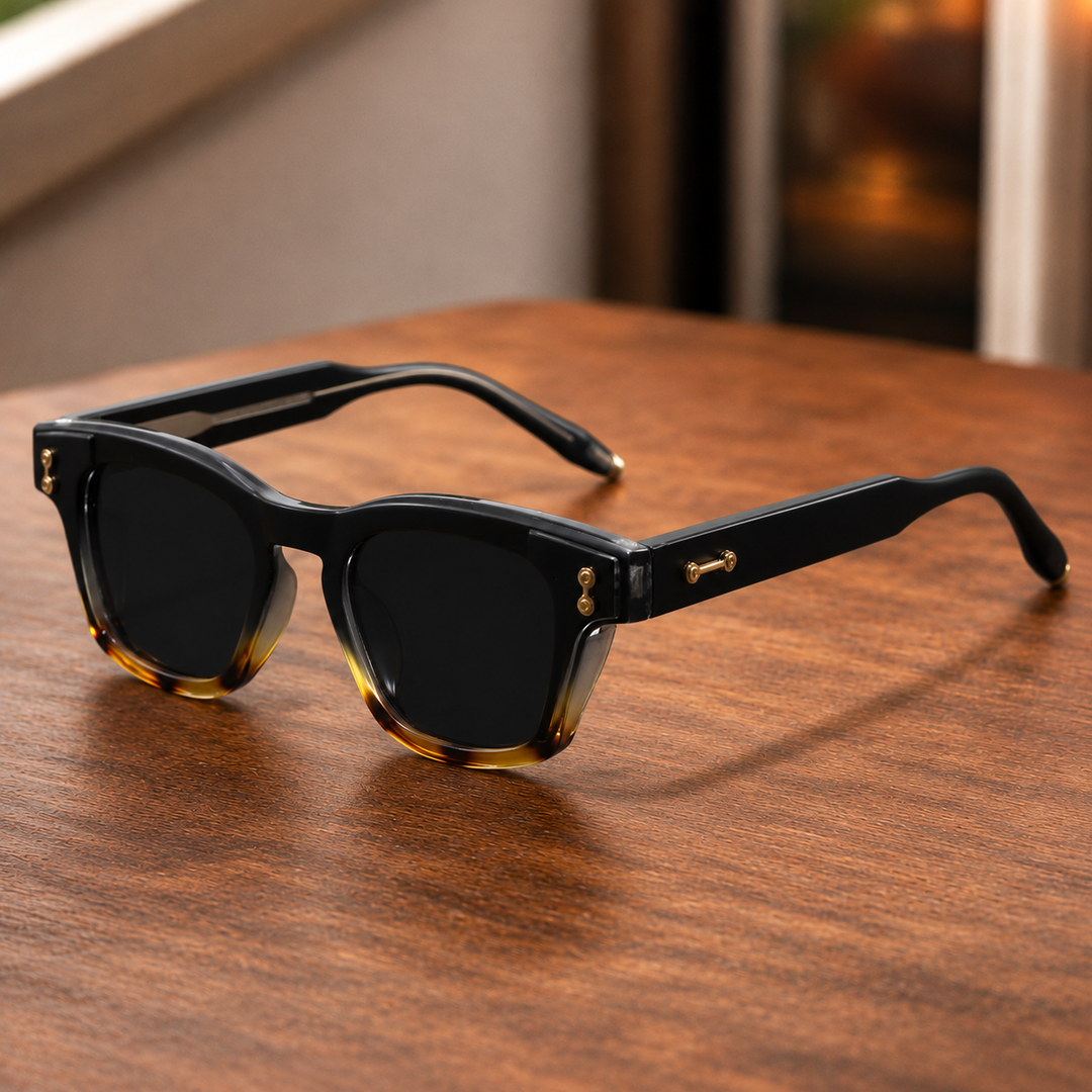 Designer Bold Frame Sunglasses