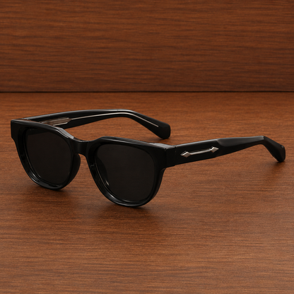 Refined Square Frame Sunglasses