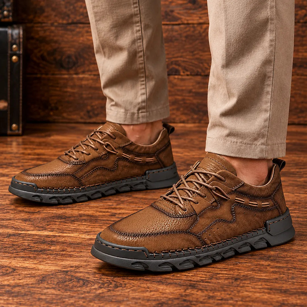 Textured Casual Sneakers
