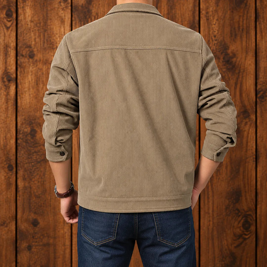Textured Collared Jacket