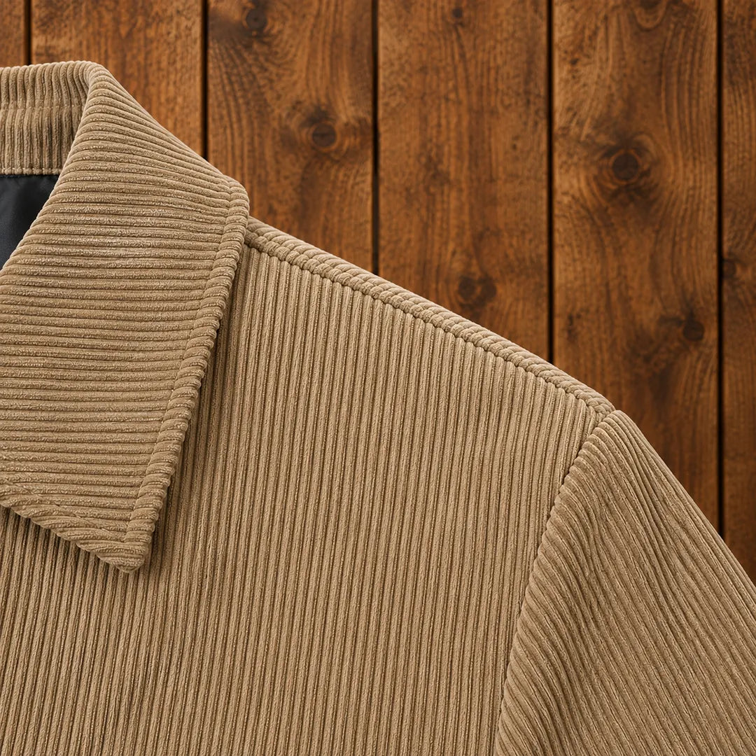 Textured Collared Jacket