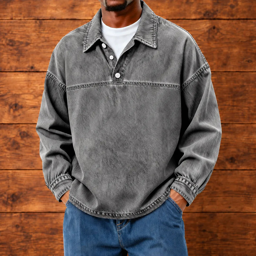 Textured Pullover Shirt