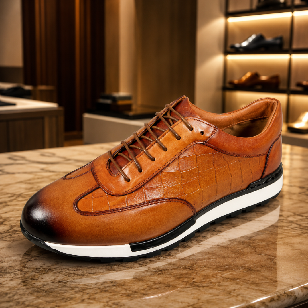 Leather Casual Sneakers