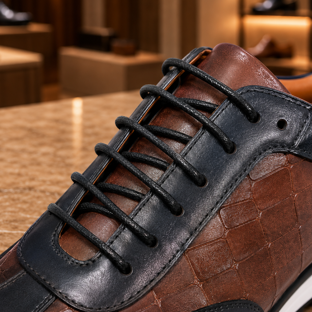 Leather Casual Sneakers
