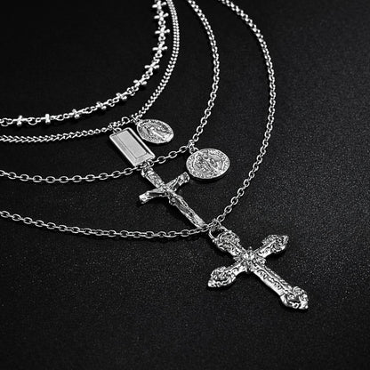 Cross Necklace Set