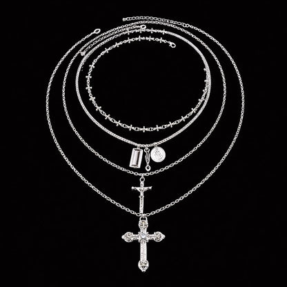 Cross Necklace Set