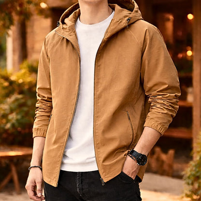 Hooded Zip Jacket