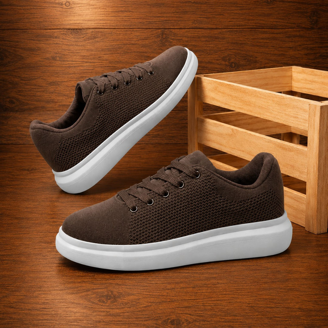 Breathable Knit Walking Sneakers