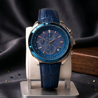 Chrono Leather Watch
