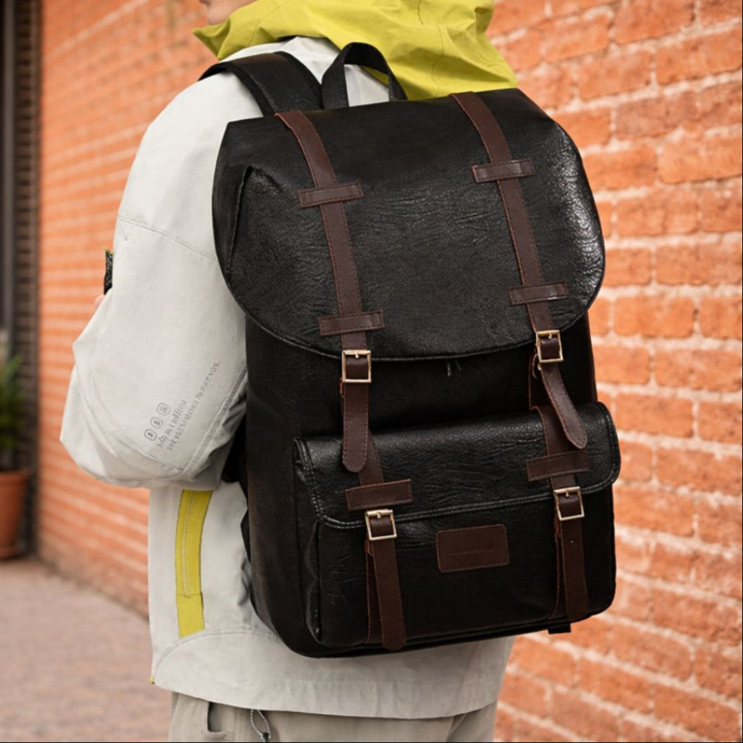 Vintage Leather Backpack