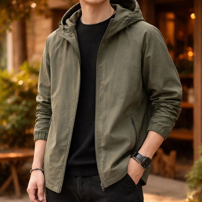 Hooded Zip Jacket