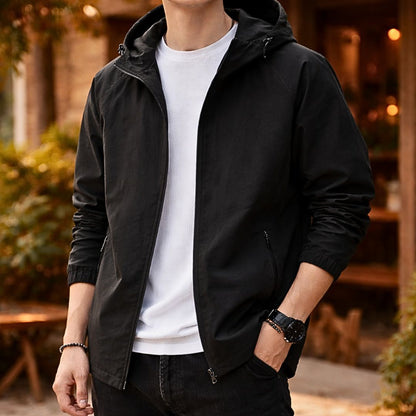 Hooded Zip Jacket