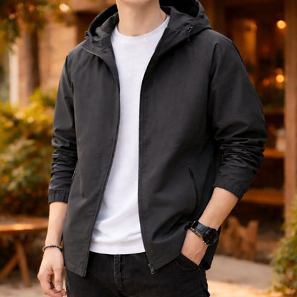 Hooded Zip Jacket