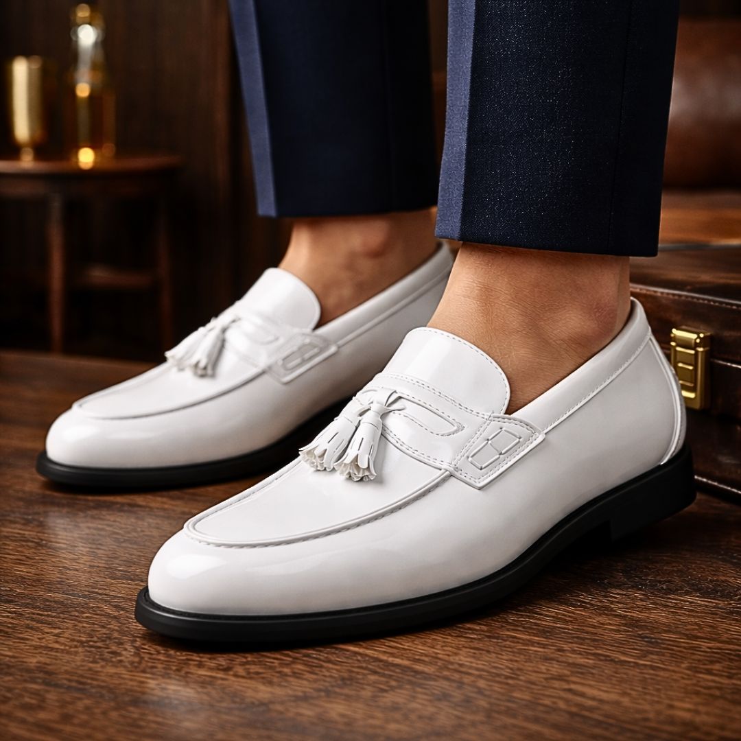 Gloss Tassel Loafers