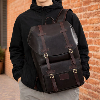 Vintage Leather Backpack