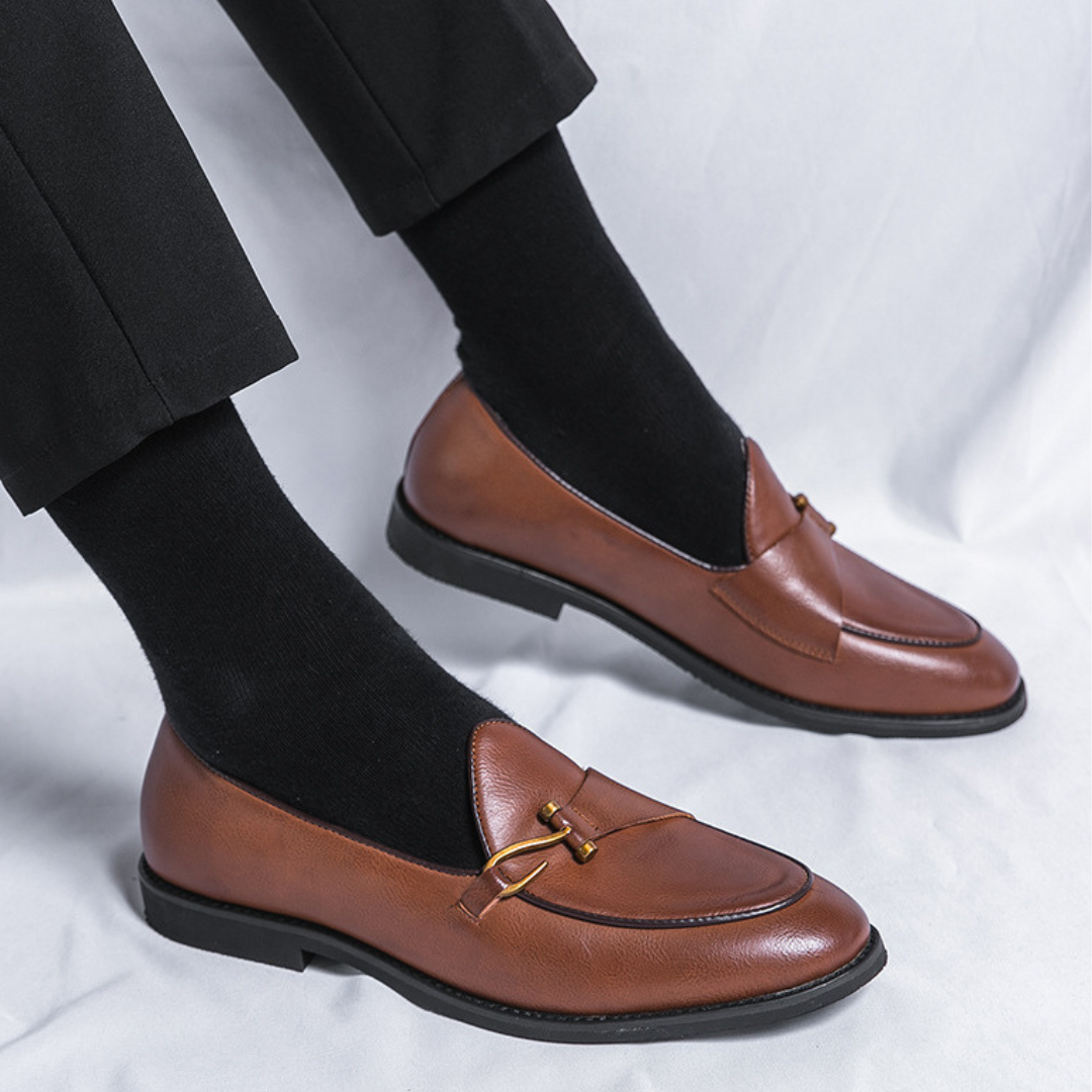 Executive Leather Loafers