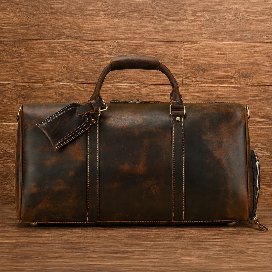 Vintage Style Duffle Bag