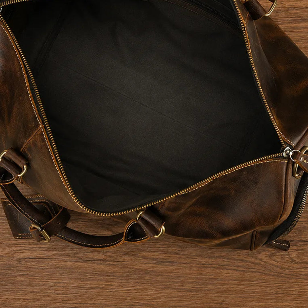 Vintage Style Duffle Bag
