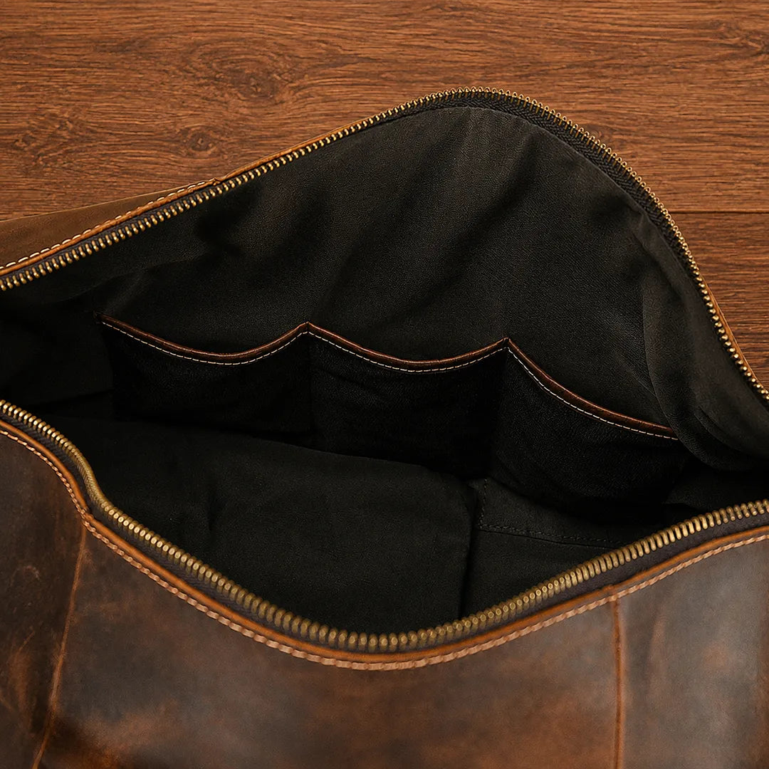 Vintage Style Duffle Bag