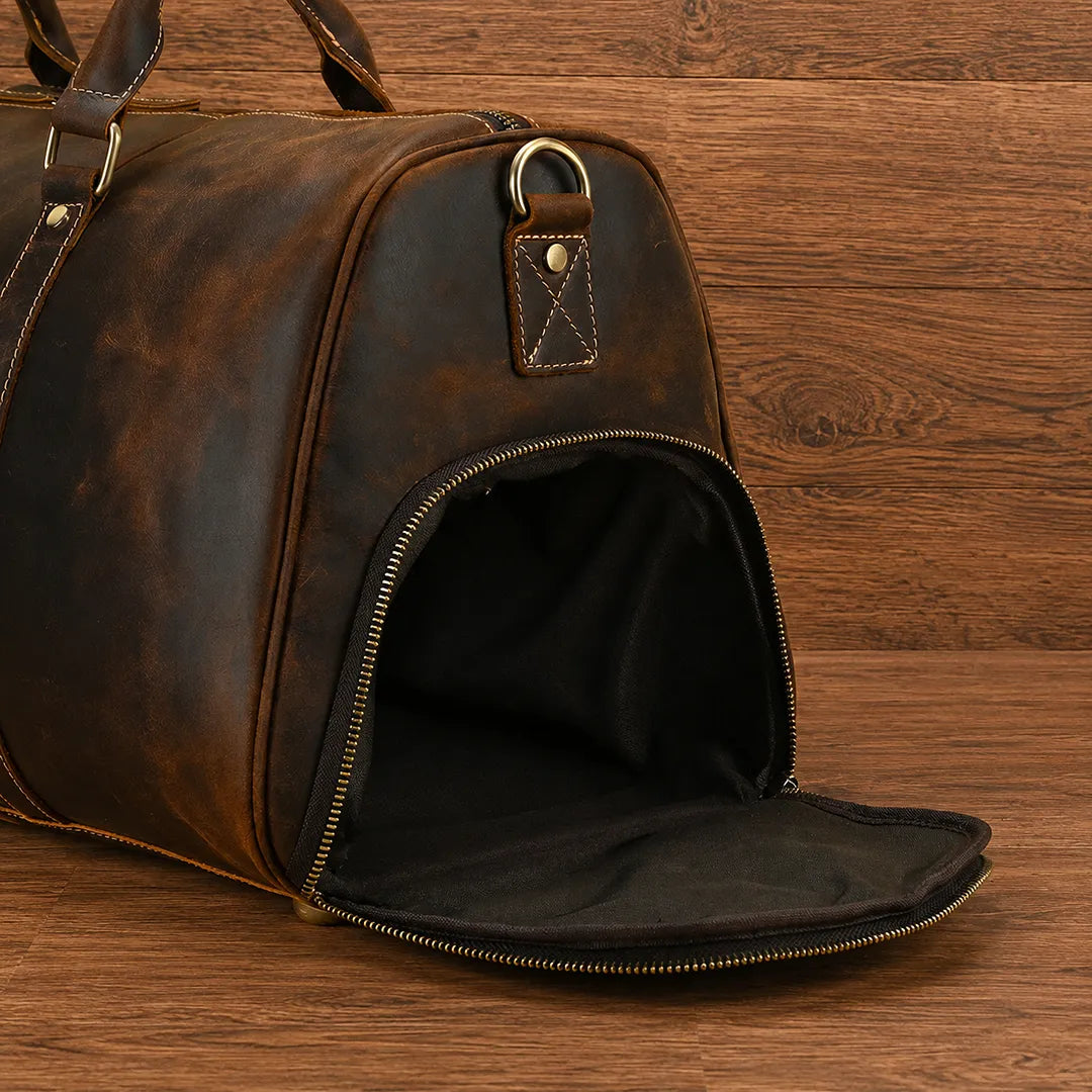 Vintage Style Duffle Bag