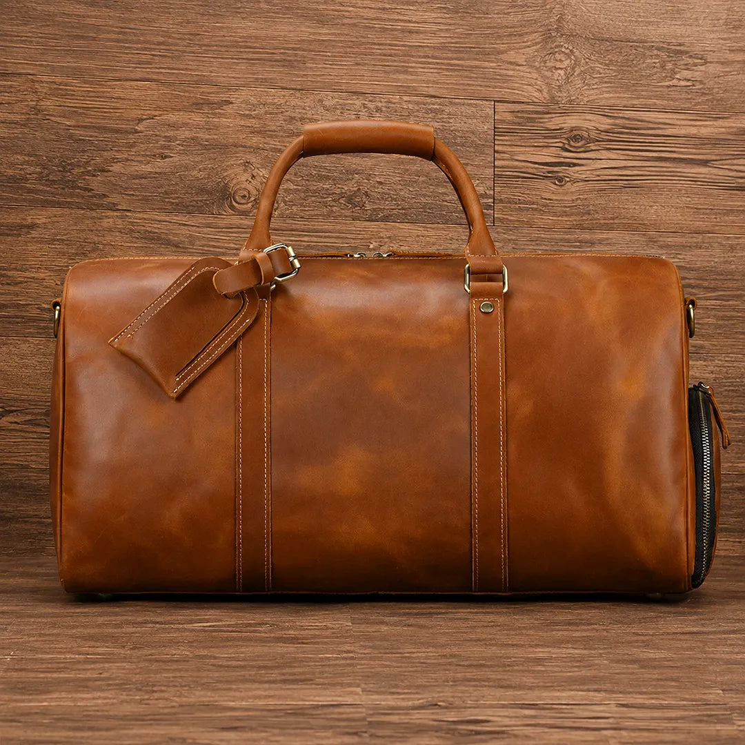 Vintage Style Duffle Bag