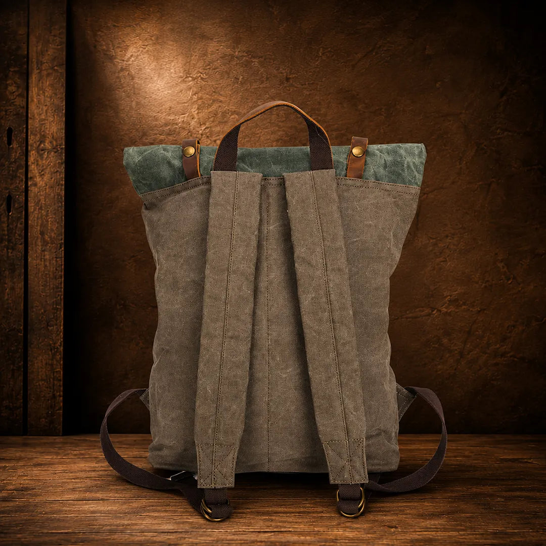 Vintage Utility Travel Backpack