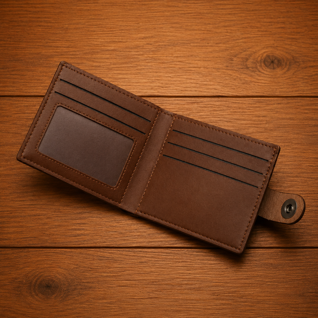 Classic Retro Bifold Wallet