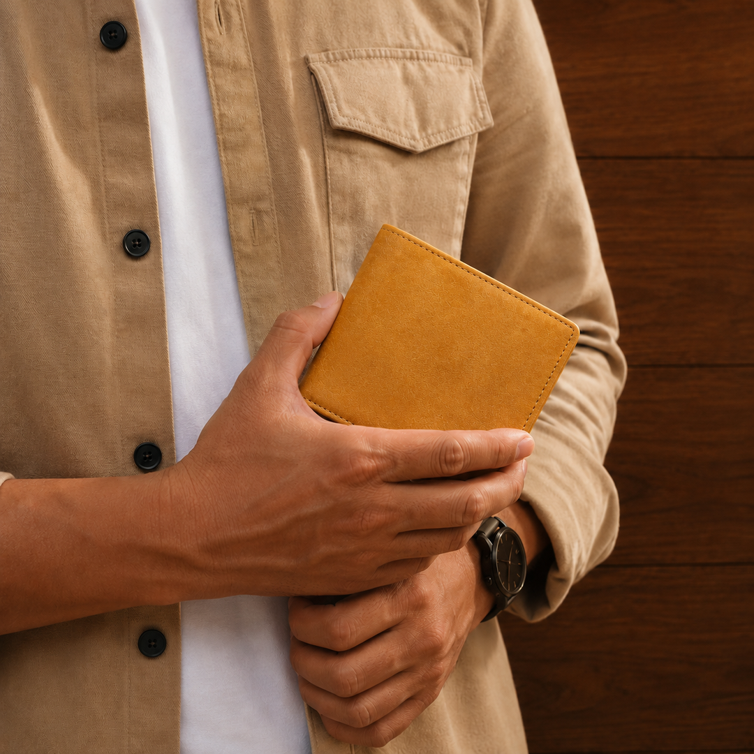 Timeless Leather Billfold Wallet