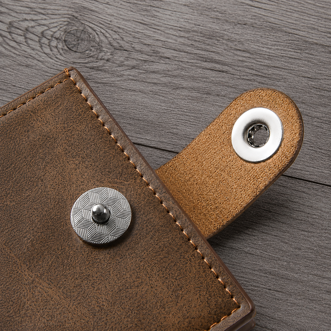 Premium Compact Bifold Wallet