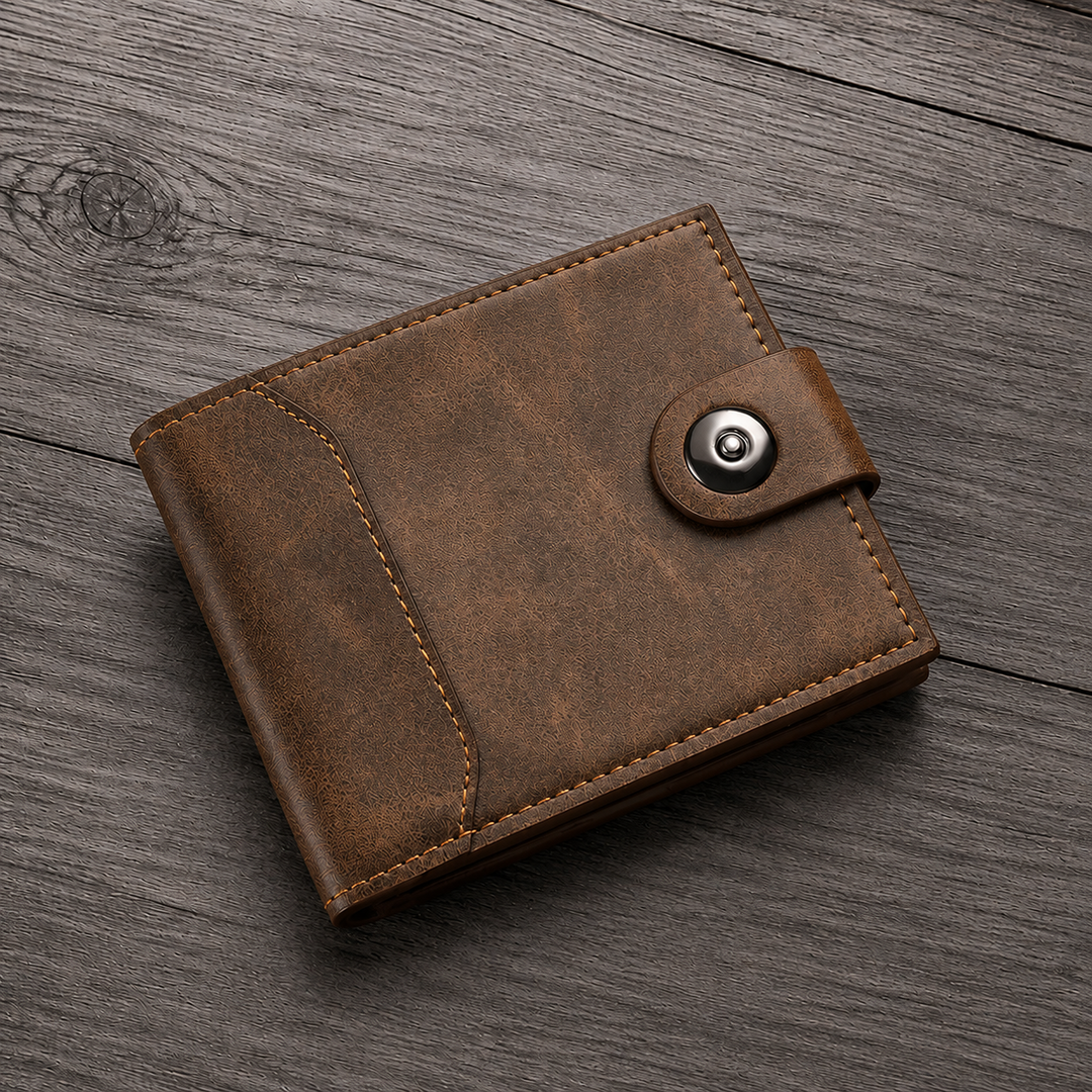 Premium Compact Bifold Wallet