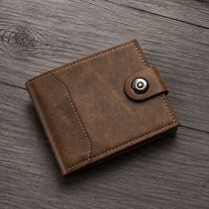 Premium Compact Bifold Wallet
