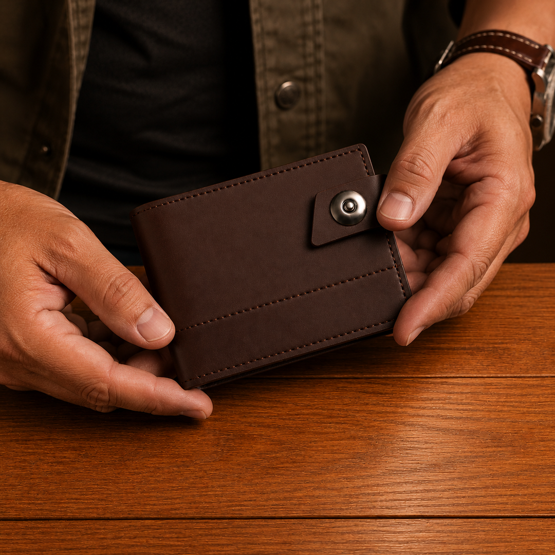 Classic Retro Bifold Wallet