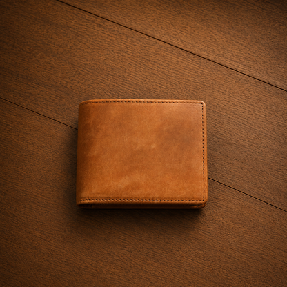 Timeless Leather Billfold Wallet
