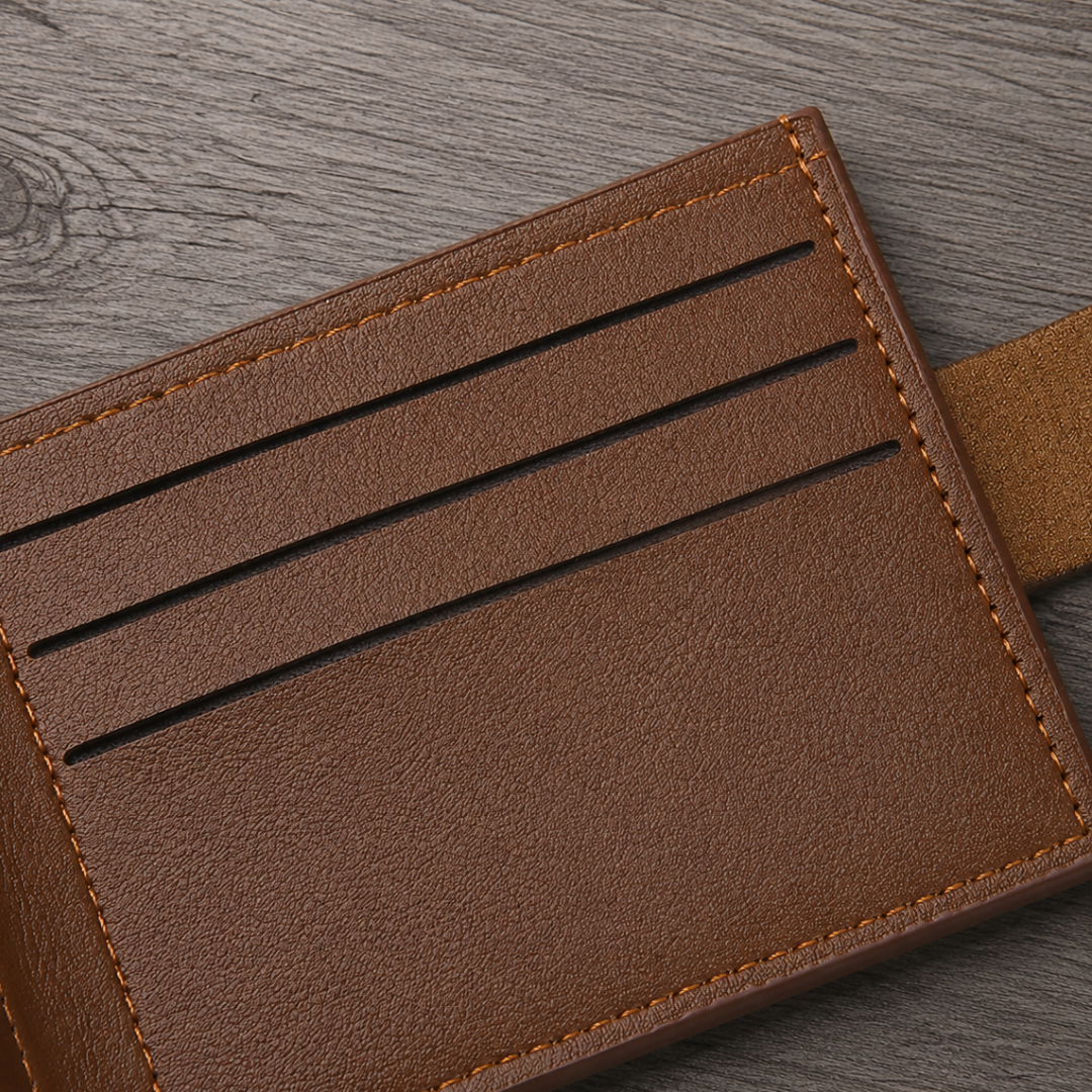 Premium Compact Bifold Wallet