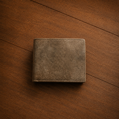 Timeless Leather Billfold Wallet