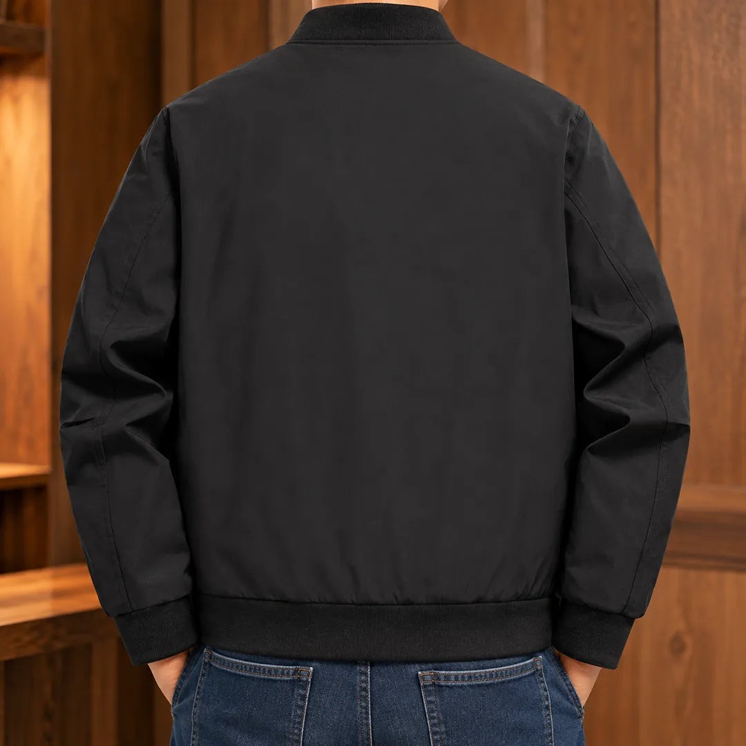 Warm Fleece Bomber Jacket