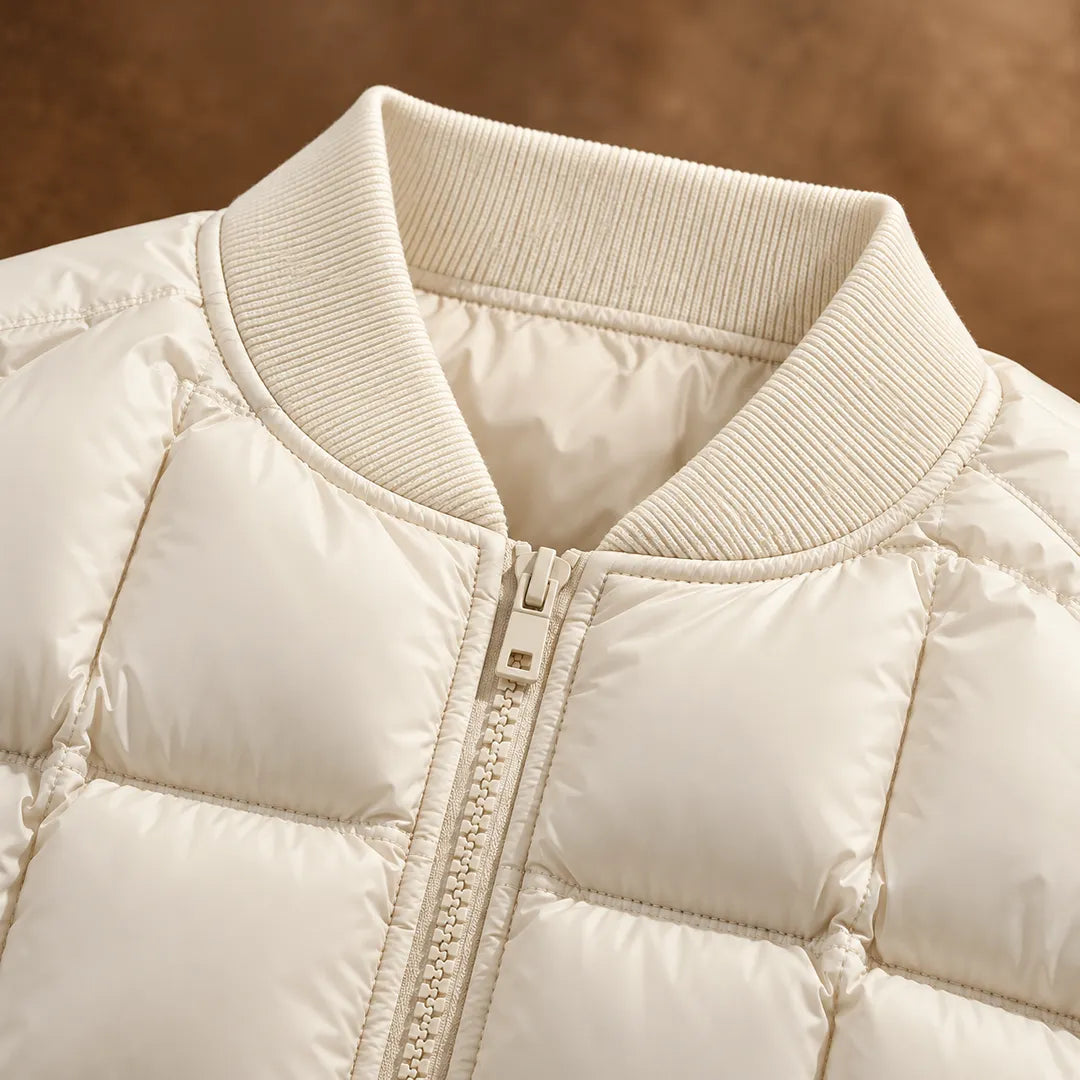 Warm Puffer Bomber Jacket