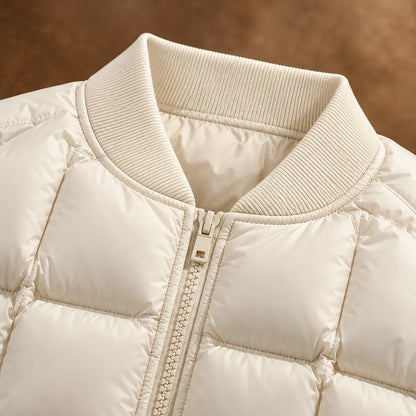 Warm Puffer Bomber Jacket