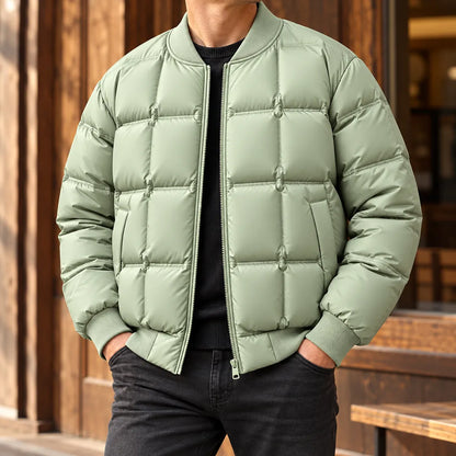 Warm Puffer Bomber Jacket