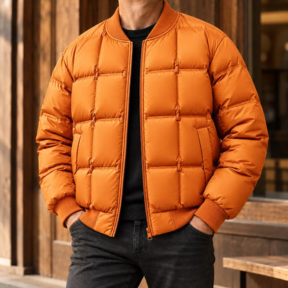 Warm Puffer Bomber Jacket
