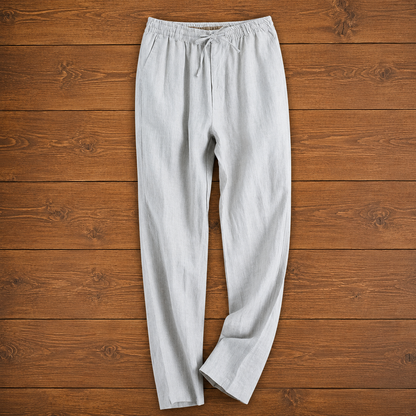 Drawstring Woven Casual Pants