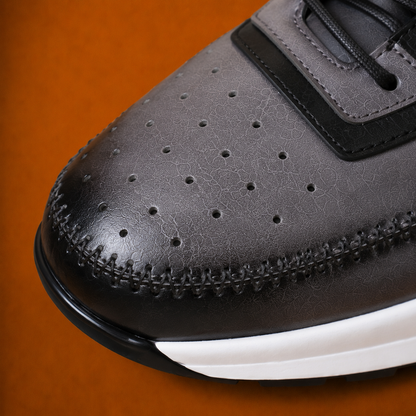 Premium Leather Dress Sneakers