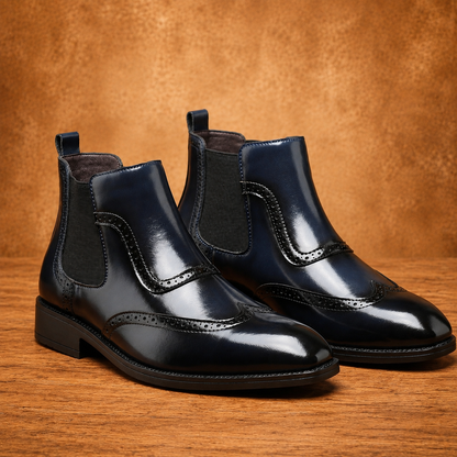 Brogue Chelsea Boots