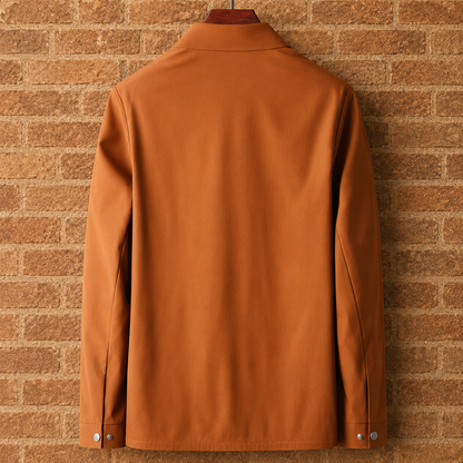 Zip-Front Overshirt Jacket