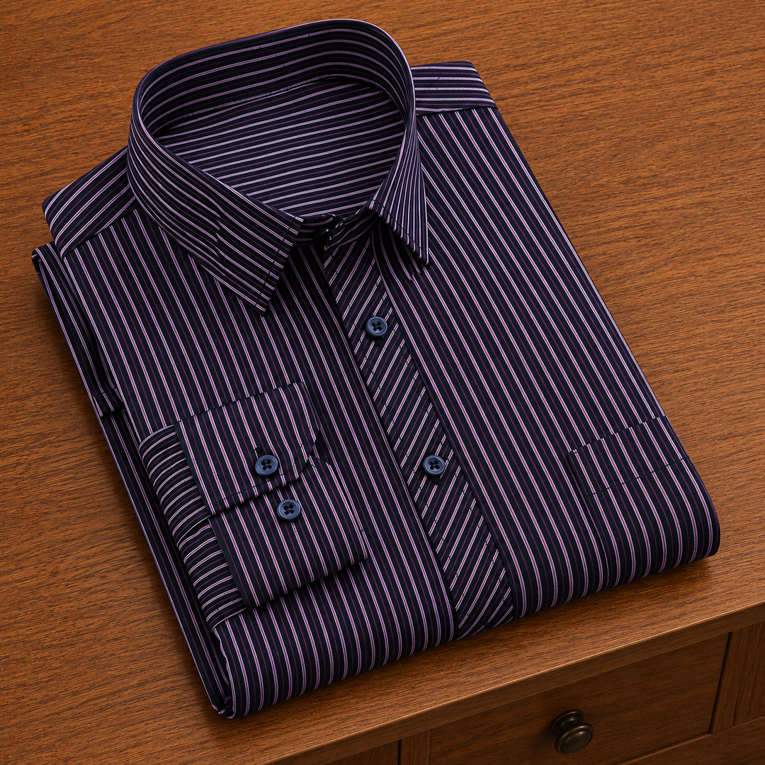 Pinstripe Dress Shirt