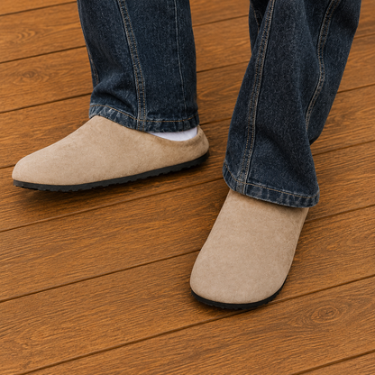 Closed-Toe Mule Slippers